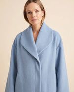 Opal Wrap Coat for Women - Shawl Collar Swing Fit