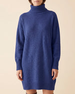 Tess Sweater Dress for Women - Turtleneck Long Sleeve Relaxed