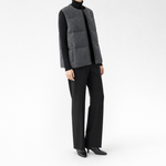 Aylsham Wool-Look Gilet worn, side
