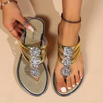 Eloira | Glam Flat Sandals
