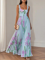 Brooklyn | Women’s Boho Floral Flowing A Line Dress