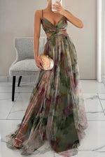 Selina Pleated Maxi Dress