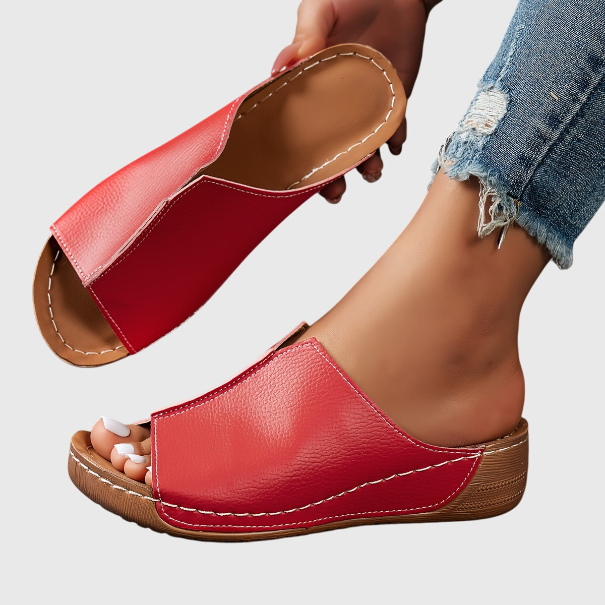 Alicia | Comfortable Flat Sandals