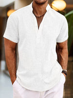 Daniel Short Sleeve Henley Shirt