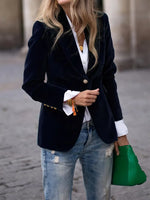 Sabina Classic One-Button Blazer