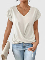Mahrianne | V-Neck Casual Top, women's top – view 4
