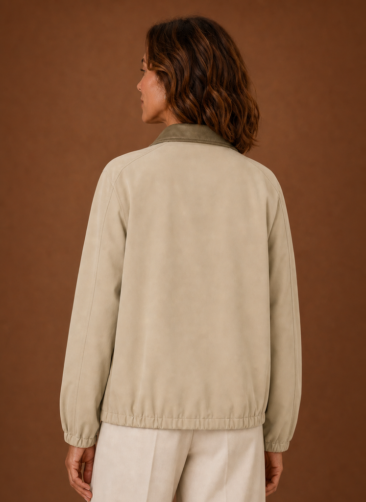 Women's Barn Jacket - Zip-Front Relaxed Work Jacket | Areleon