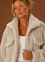Women's Winter Coat - Oversized Teddy Jacket | Areleon
