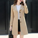Jacqueline Double-Breasted Trench Coat