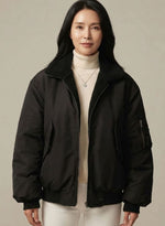 Greta Reversible Lined Bomber Jacket