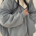 Greta Reversible Lined Bomber Jacket