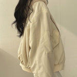 Greta Reversible Lined Bomber Jacket