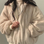 Greta Reversible Lined Bomber Jacket