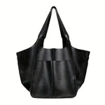 Charlotte Oversized Vegan Leather Tote Bag
