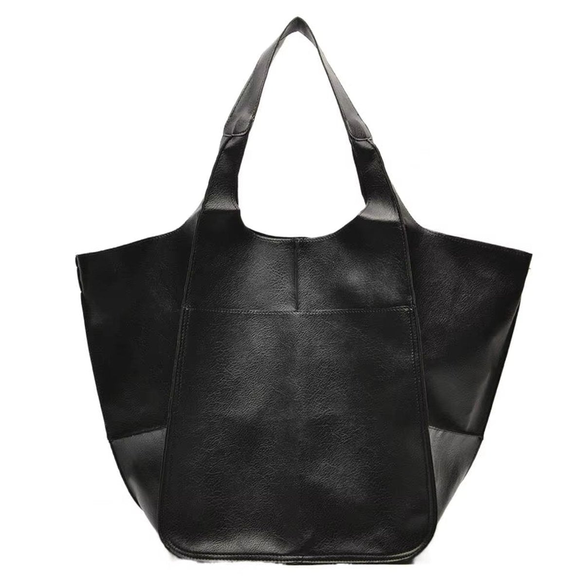 Charlotte Oversized Vegan Leather Tote Bag