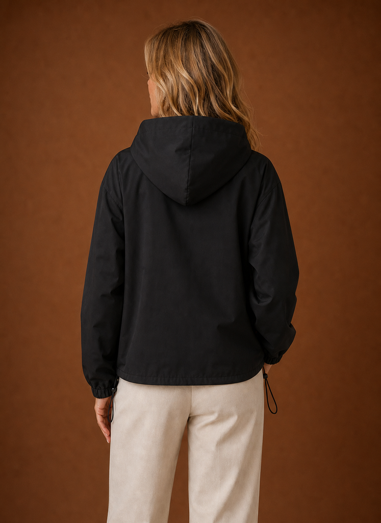 Women’s Lightweight Hooded Windbreaker Jacket | Areleon