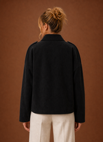 Women's Suede Oversized Jacket | Areleon