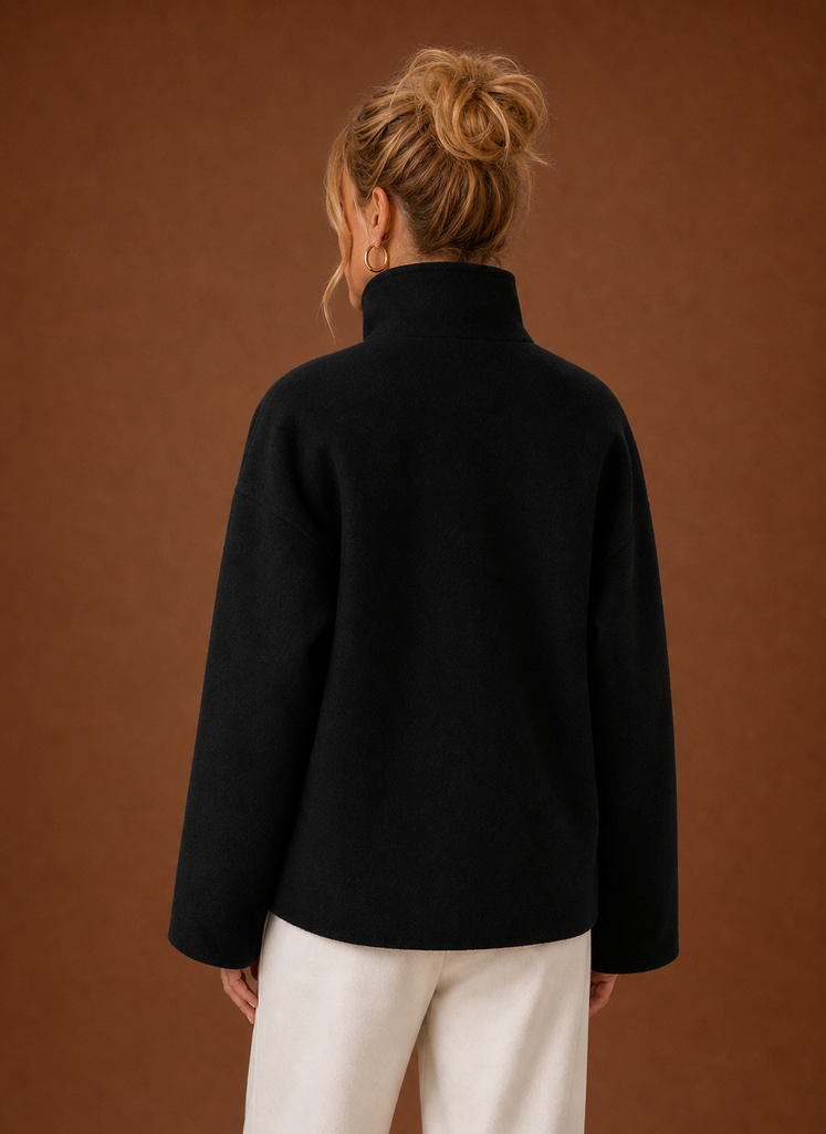 Women's Funnel Neck Jacket - Casual Jacket | Areleon