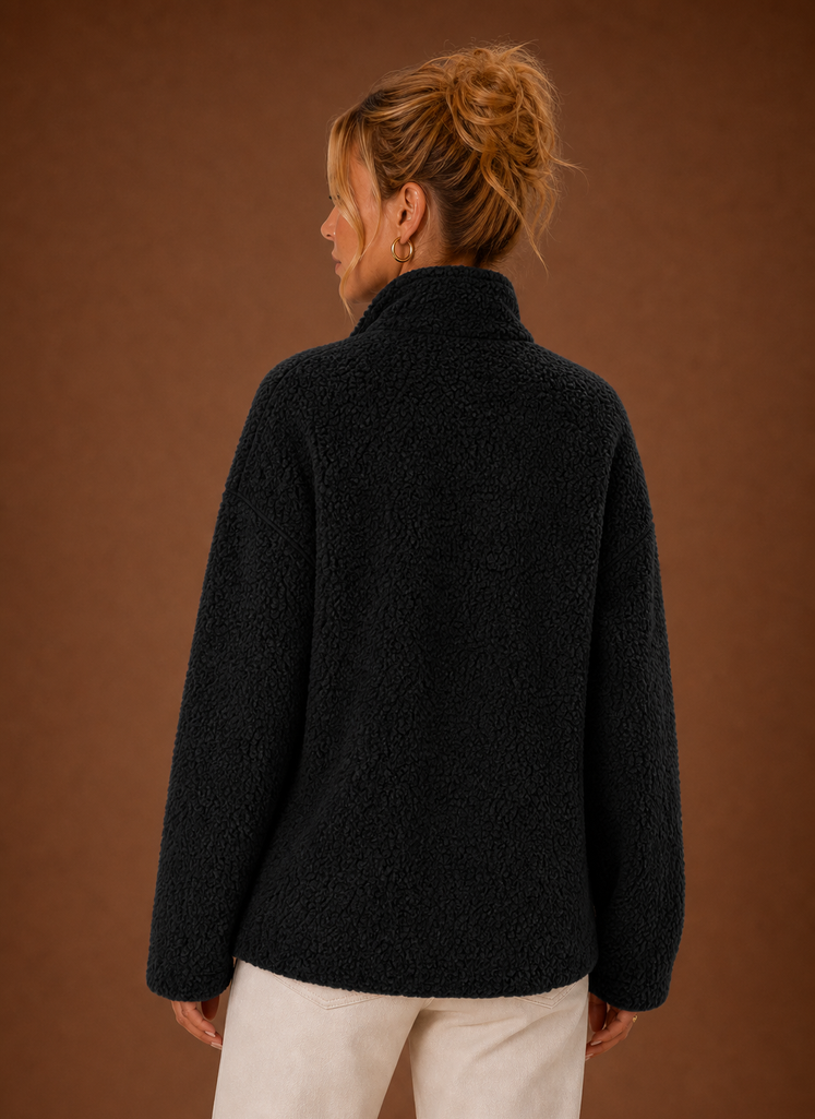 Women's Sherpa Zip-Up Jacket | Areleon