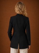 Women's Blazer - Tailored Longline Office Jacket | Areleon