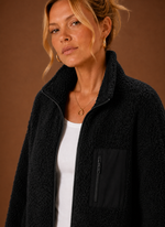 Women's Sherpa Zip-Up Jacket | Areleon