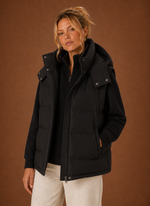 Women's Puffer Vest - Oversized Hooded Sleeveless Jacket | Areleon