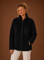 Women's Sherpa Zip-Up Jacket | Areleon