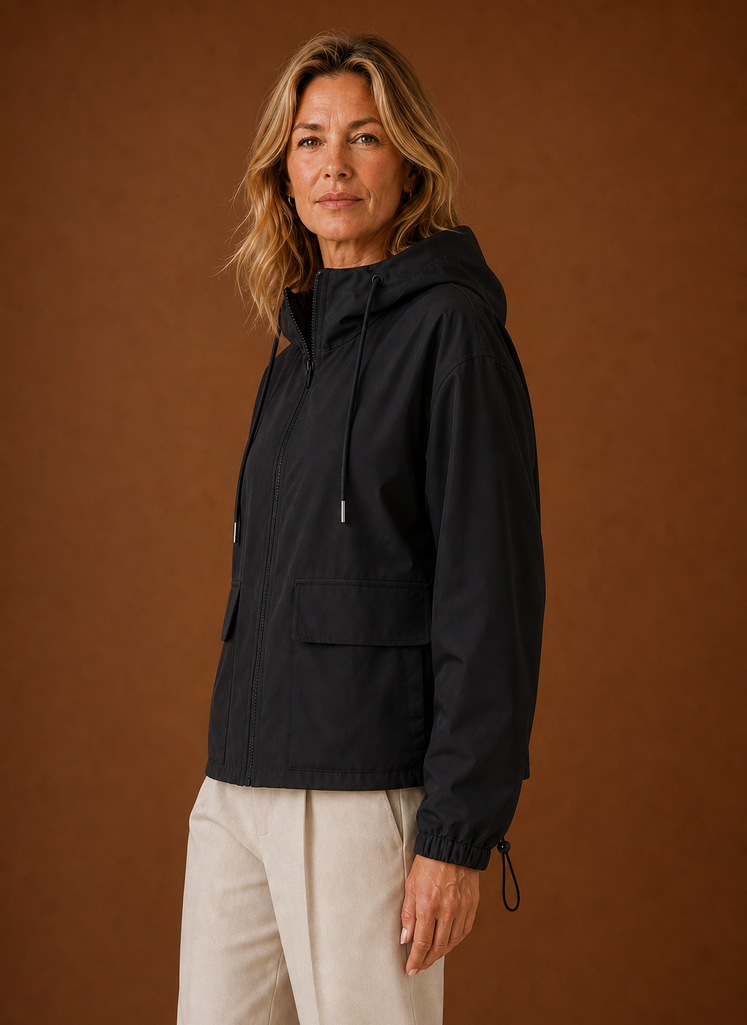 Women’s Lightweight Hooded Windbreaker Jacket | Areleon