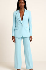 Hannah Single-Button Blazer & Trouser Set