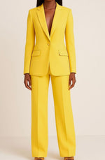 Hannah Single-Button Blazer & Trouser Set