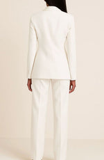 Hannah Single-Button Blazer & Trouser Set