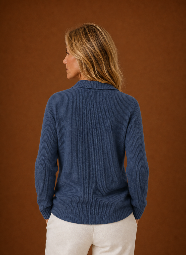 Women's Knit Cardigan - Button-Front Sweater | Areleon