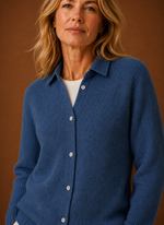 Women's Knit Cardigan - Button-Front Sweater | Areleon
