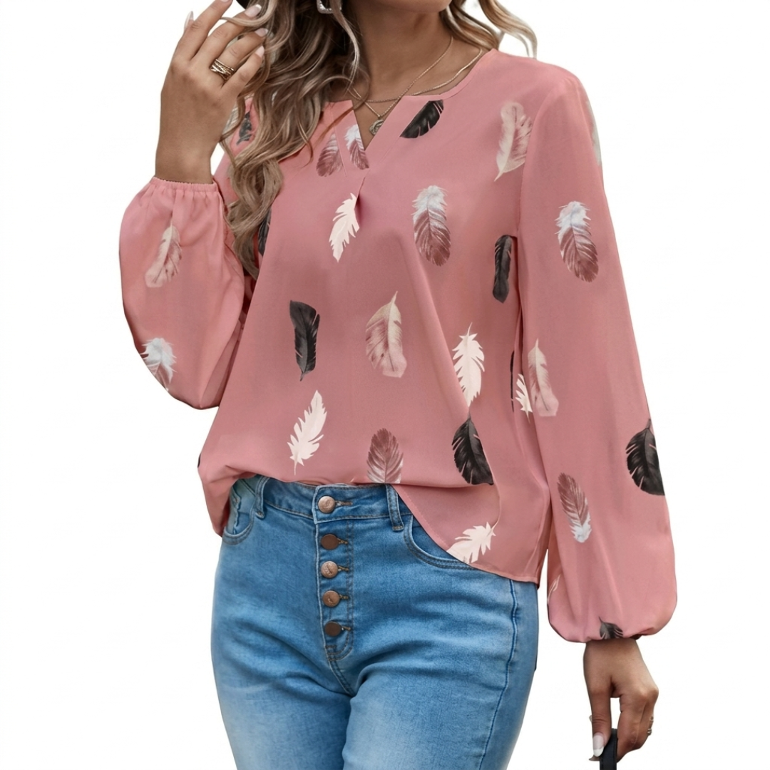 Women’s Loose Blouse, women's blouse – view 1