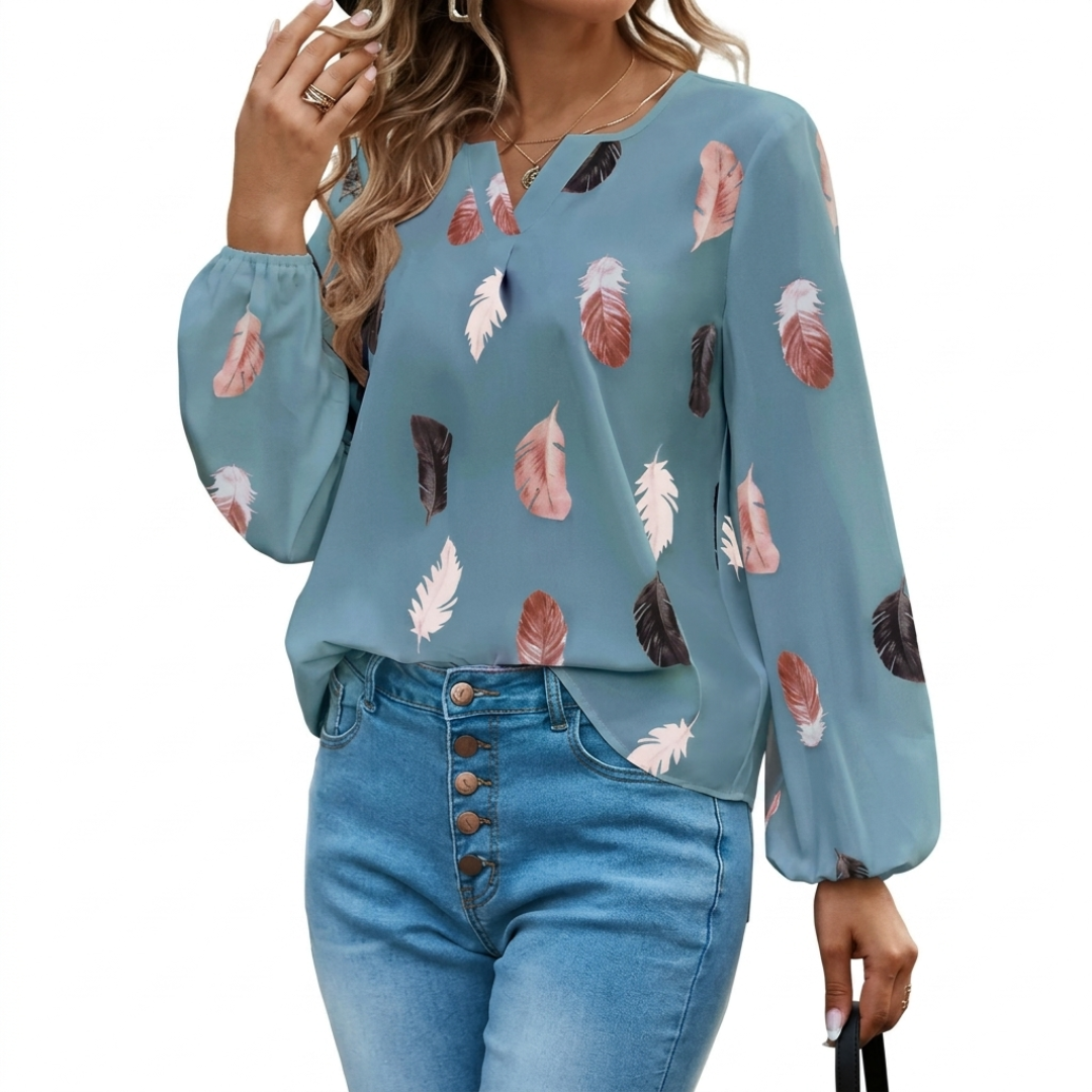 Women’s Loose Blouse, women's blouse – view 2