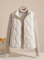 Annika Quilted Stand Collar Bodywarmer Vest