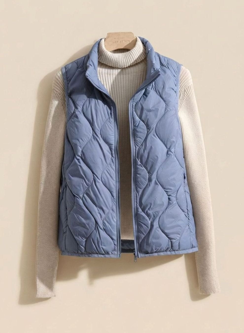 Annika Quilted Stand Collar Bodywarmer Vest