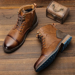 Dominic Classic Round-Toe Boots
