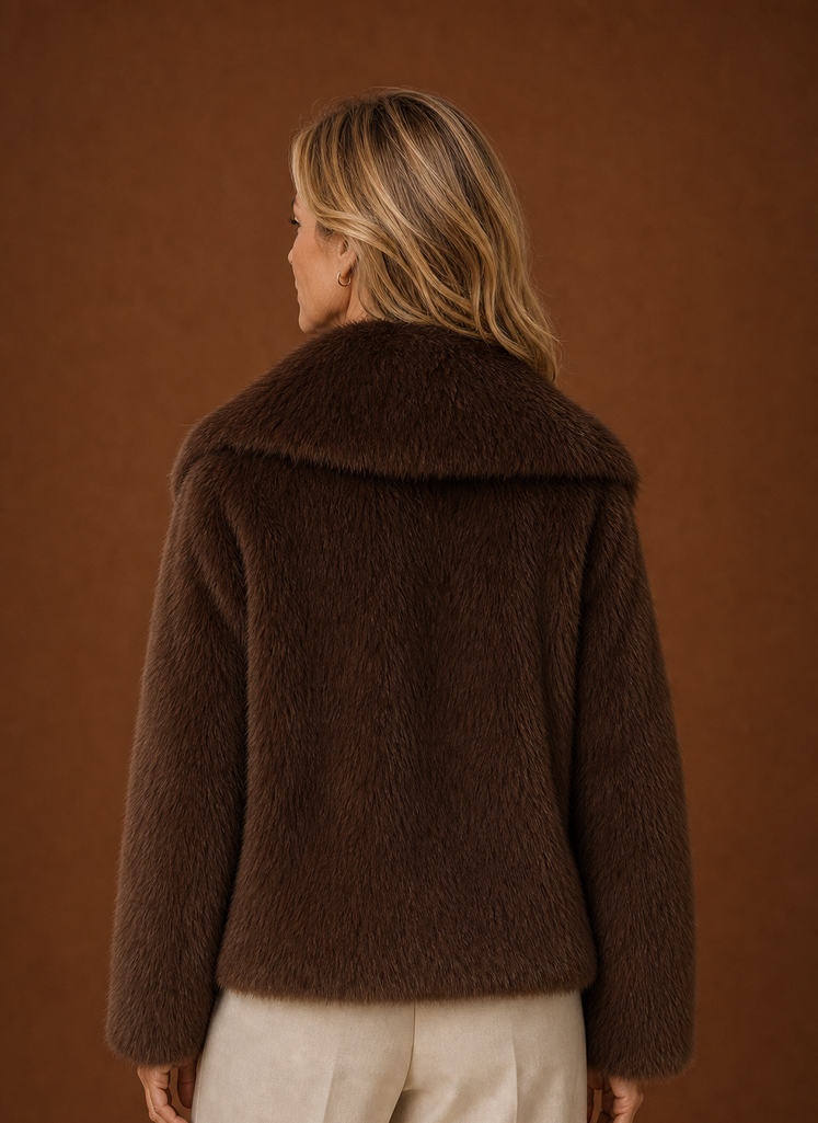 Women's Faux Fur Coat - Winter Jacket | Areleon
