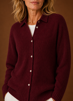 Women's Knit Cardigan - Button-Front Sweater | Areleon