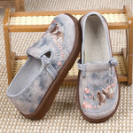 Marie Beaded Floral Embroidered Loafers