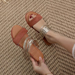 Hannah Orthopedic Memory Foam Slip-On Sandals