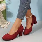 Vayda | Block Heel Pumps
