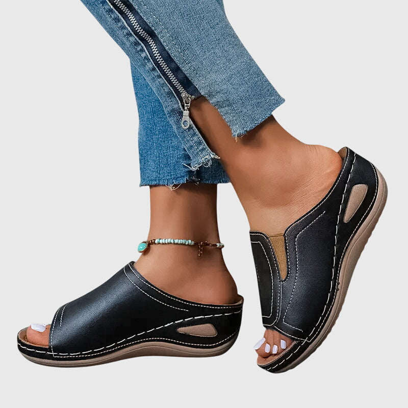 Aretha | Comfortable Flat Sandals