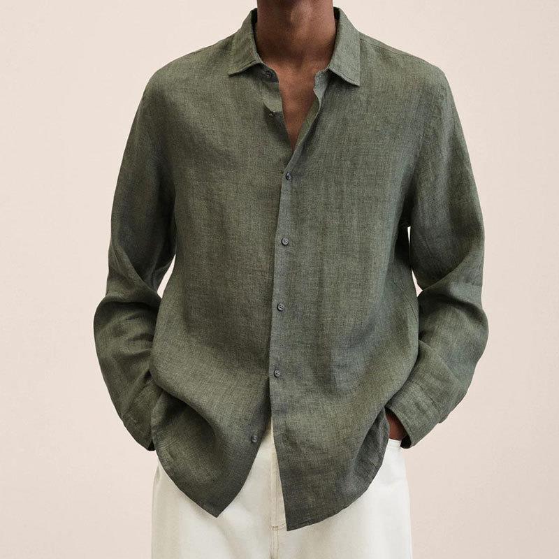 Lukas Classic Long-Sleeve Button-Up Shirt