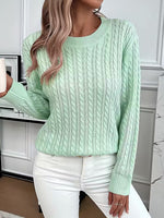 Doris Cozy Cable Knit Winter Sweater