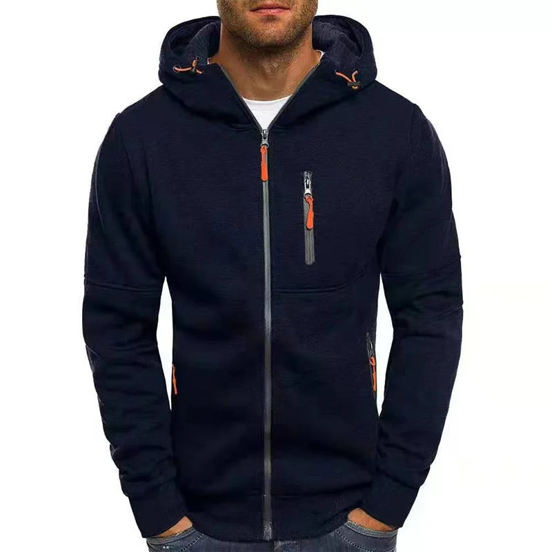 Alexander Hooded Utility Jacket with Pockets