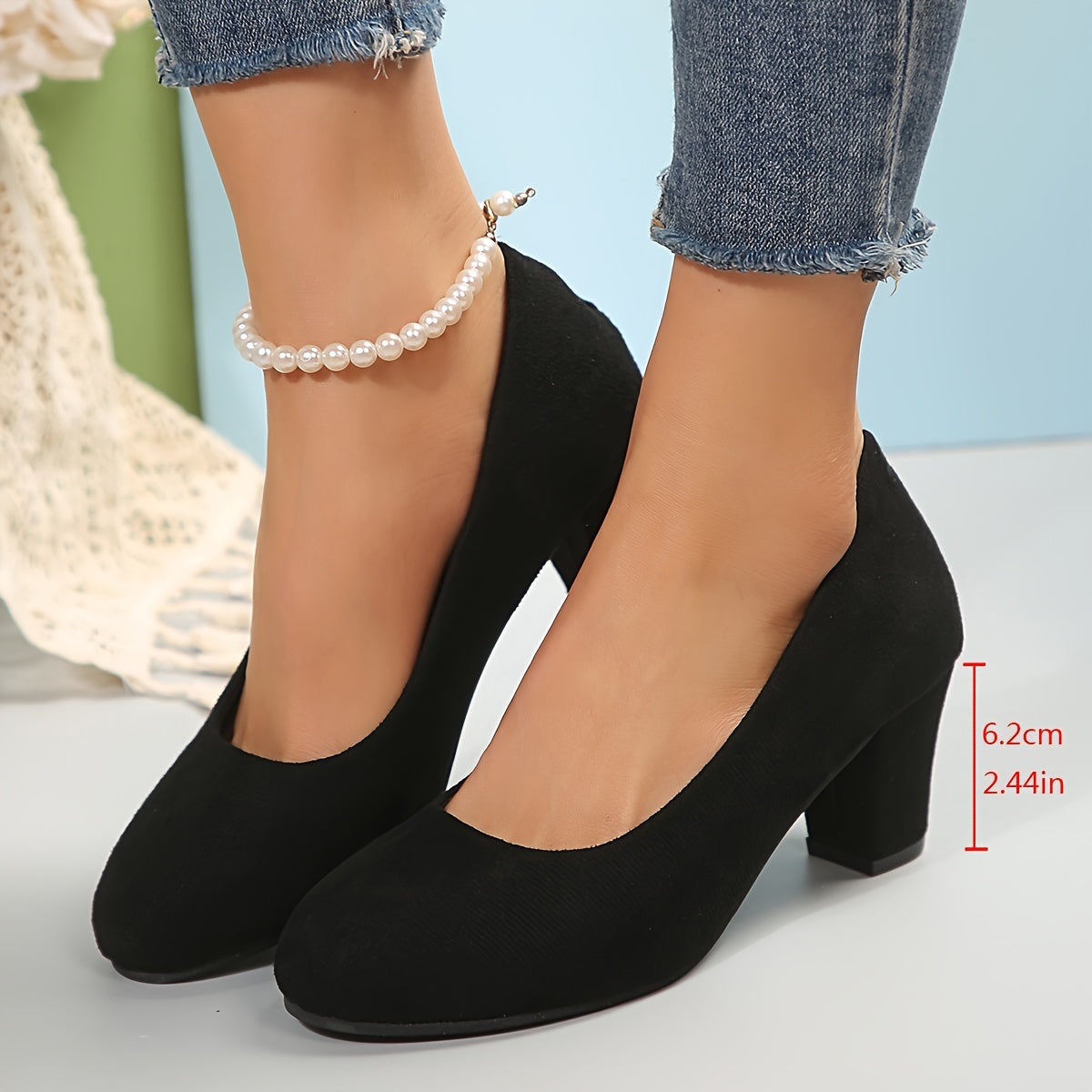 Vayda | Block Heel Pumps