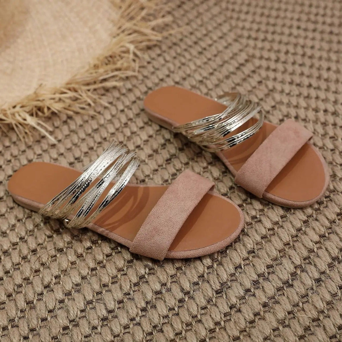 Hannah Orthopedic Memory Foam Slip-On Sandals
