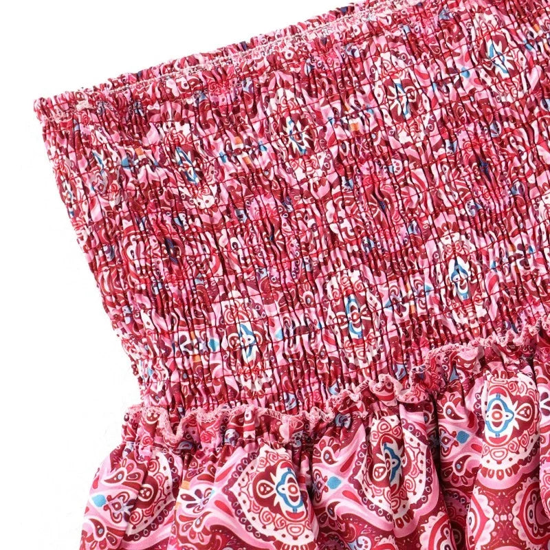 Nicole Skirt-Style Spring Mini Dress